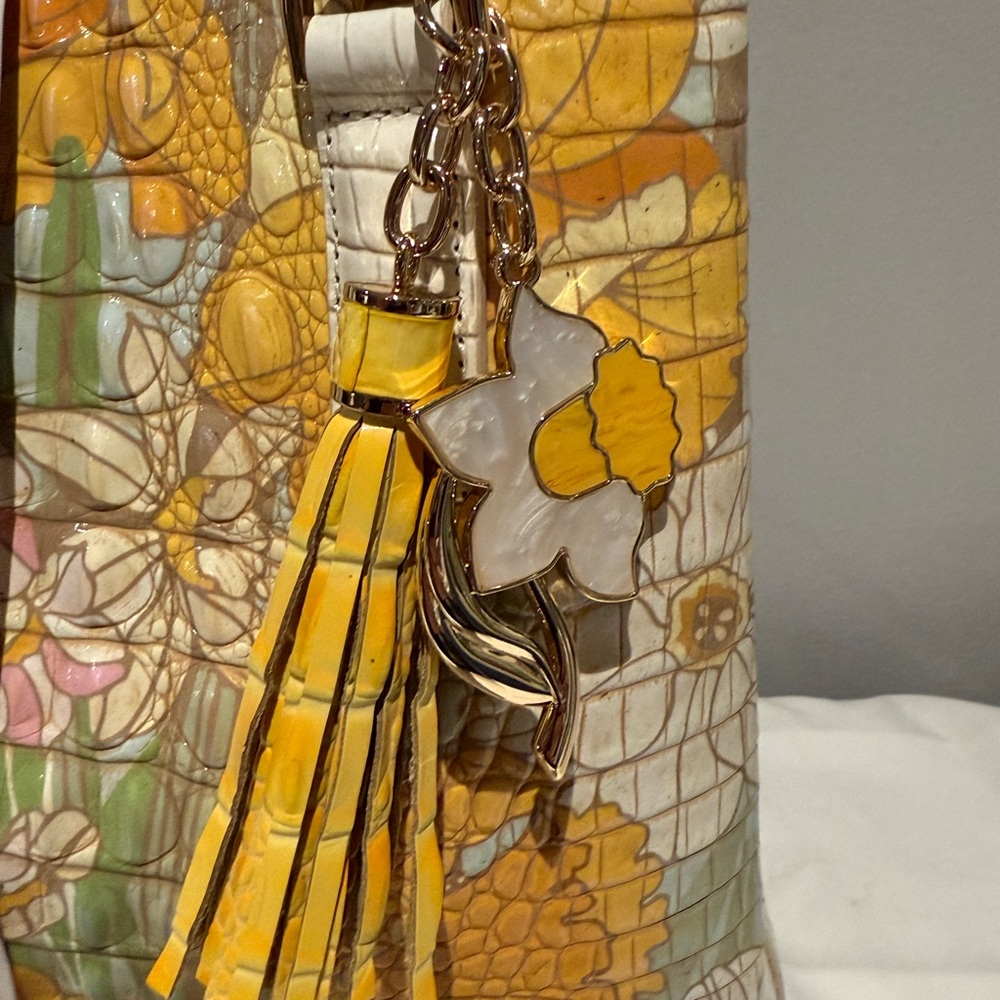Brahmin Fiora Daffodil Pimlico bag New! Style T98226300332 - Picture 7 of 14